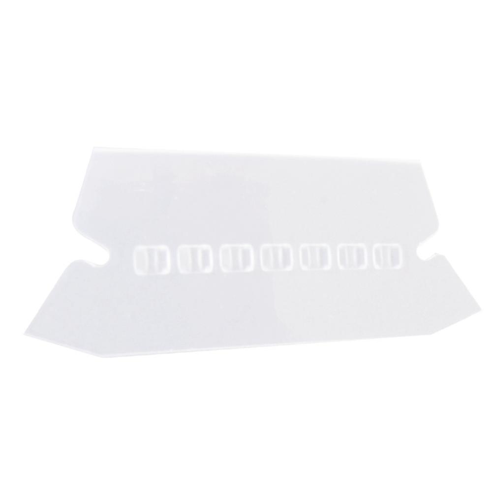120Pcs Hanging Folder Tabs Plastic File Labels Folder Tab Quick Identification for Student Teacher Office