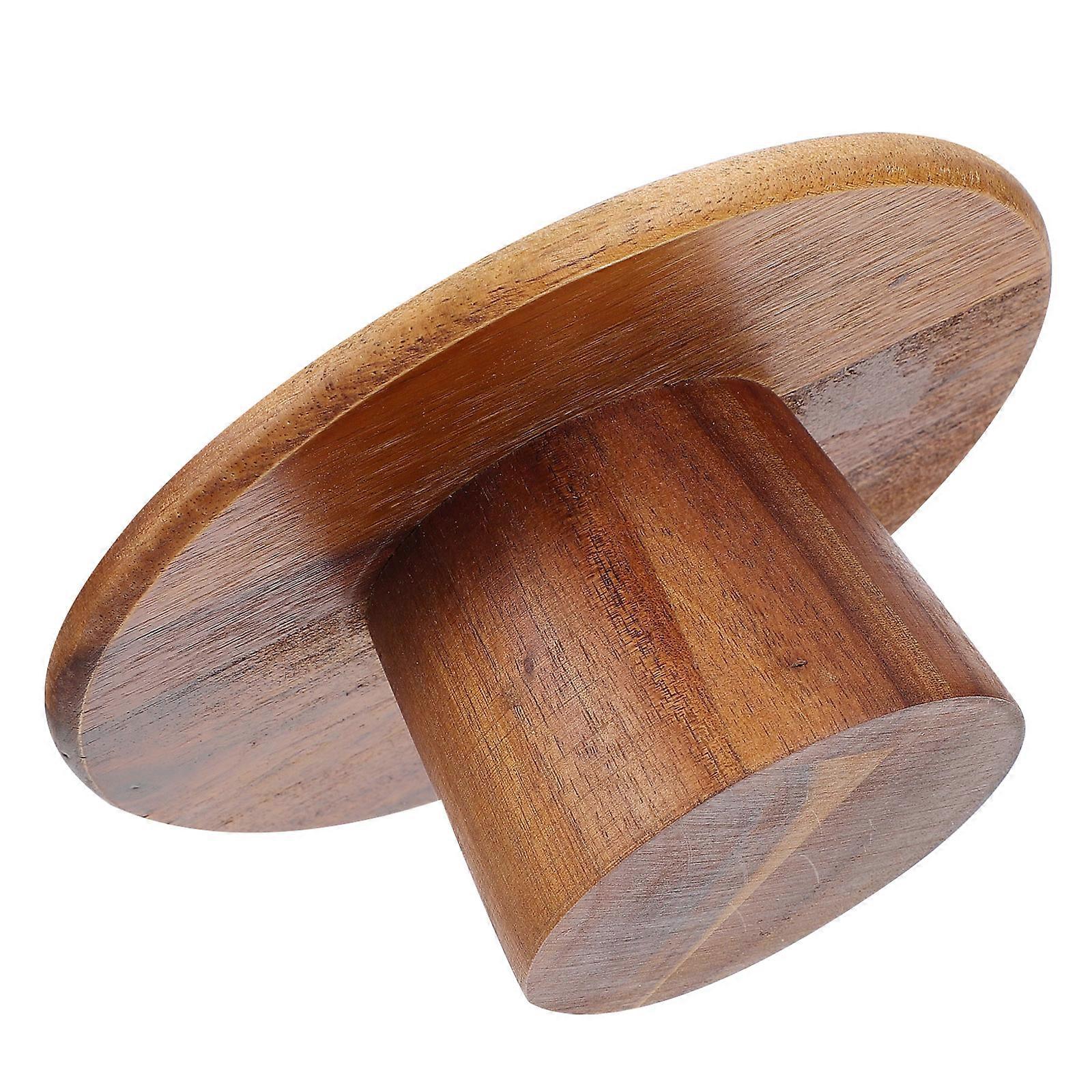 1Pc Practical Cake Display Stand Multi-function Wooden Dessert Stand Holder