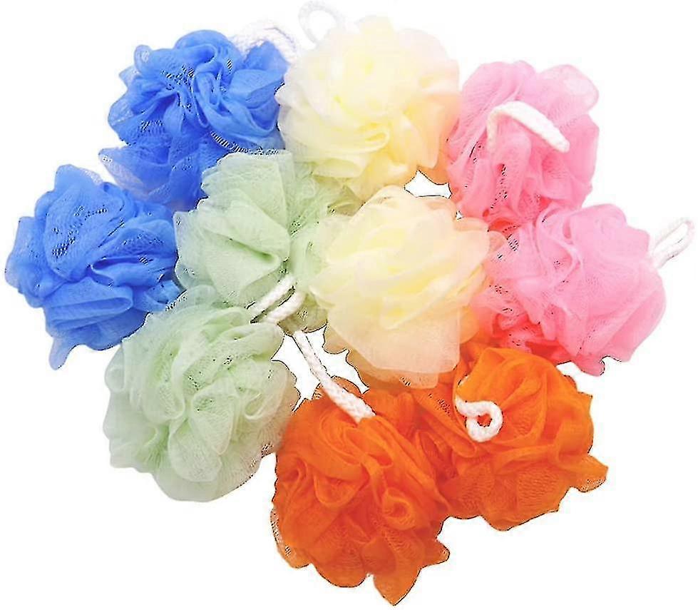 10 Pack Shower Sponge Loofahs