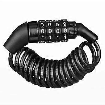 Cable Lock max. 150 cm Helmet Lock Combination Lock with 4 Digit Code Bicycle Ski Snowboard Lock Ternel
