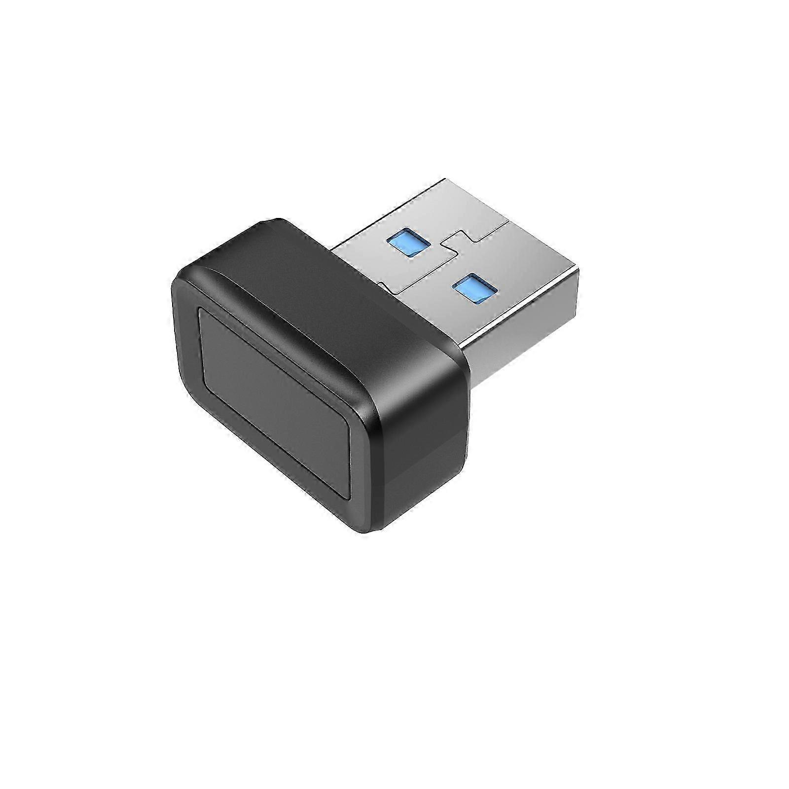 USB Fingerprint Key Reader Advanced Security Access Window Hello Fingerprint Reader for Windows10/11 Laptops Computer IB