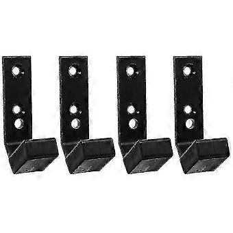 4pcs Barbell Hanger Garage Gym Bar Wall Rack Barbell Mount Rack For Commercial Barbell Use
