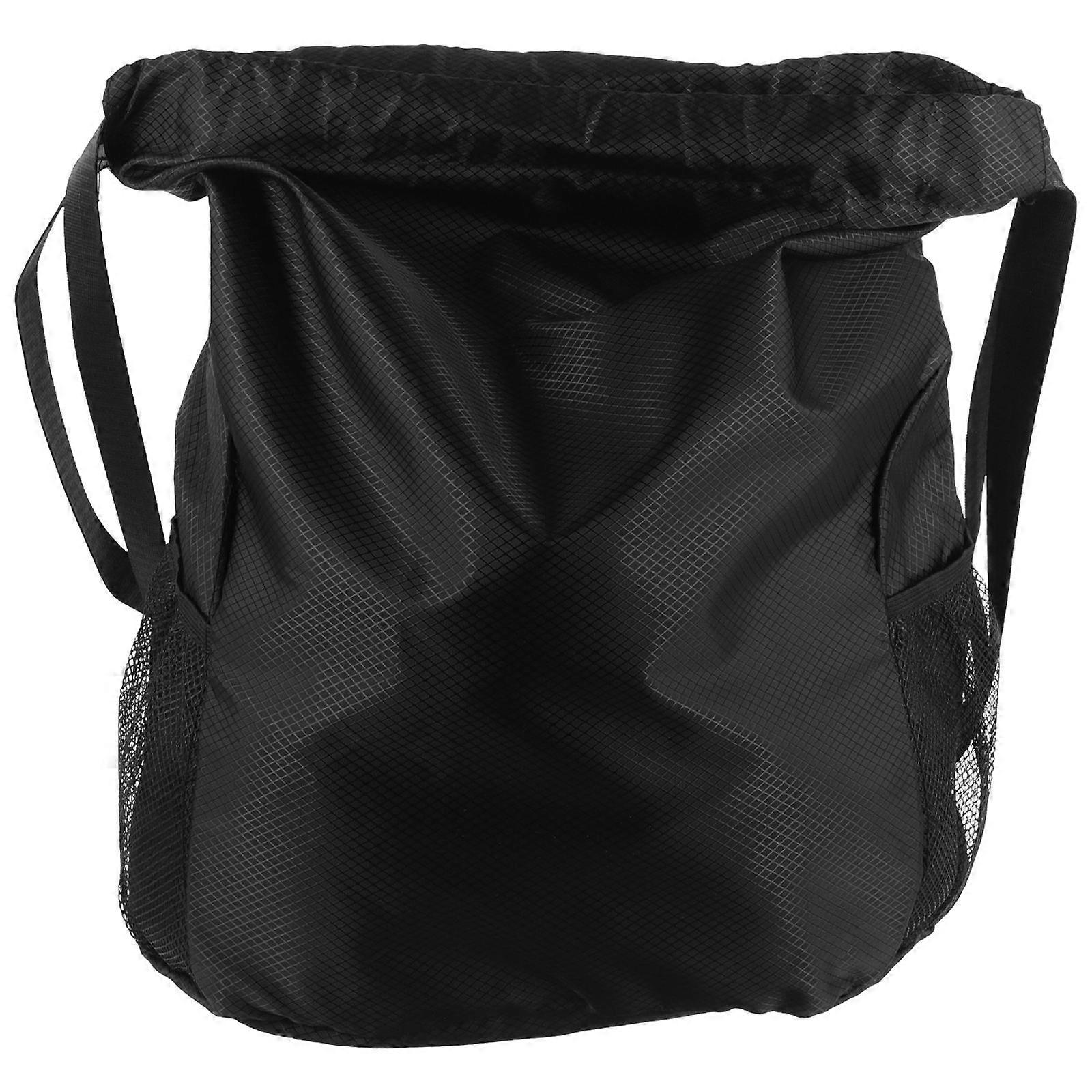 Drawstring Basketball Bag Large Capacity Drawstring Shoulder Pouch 3Pcs