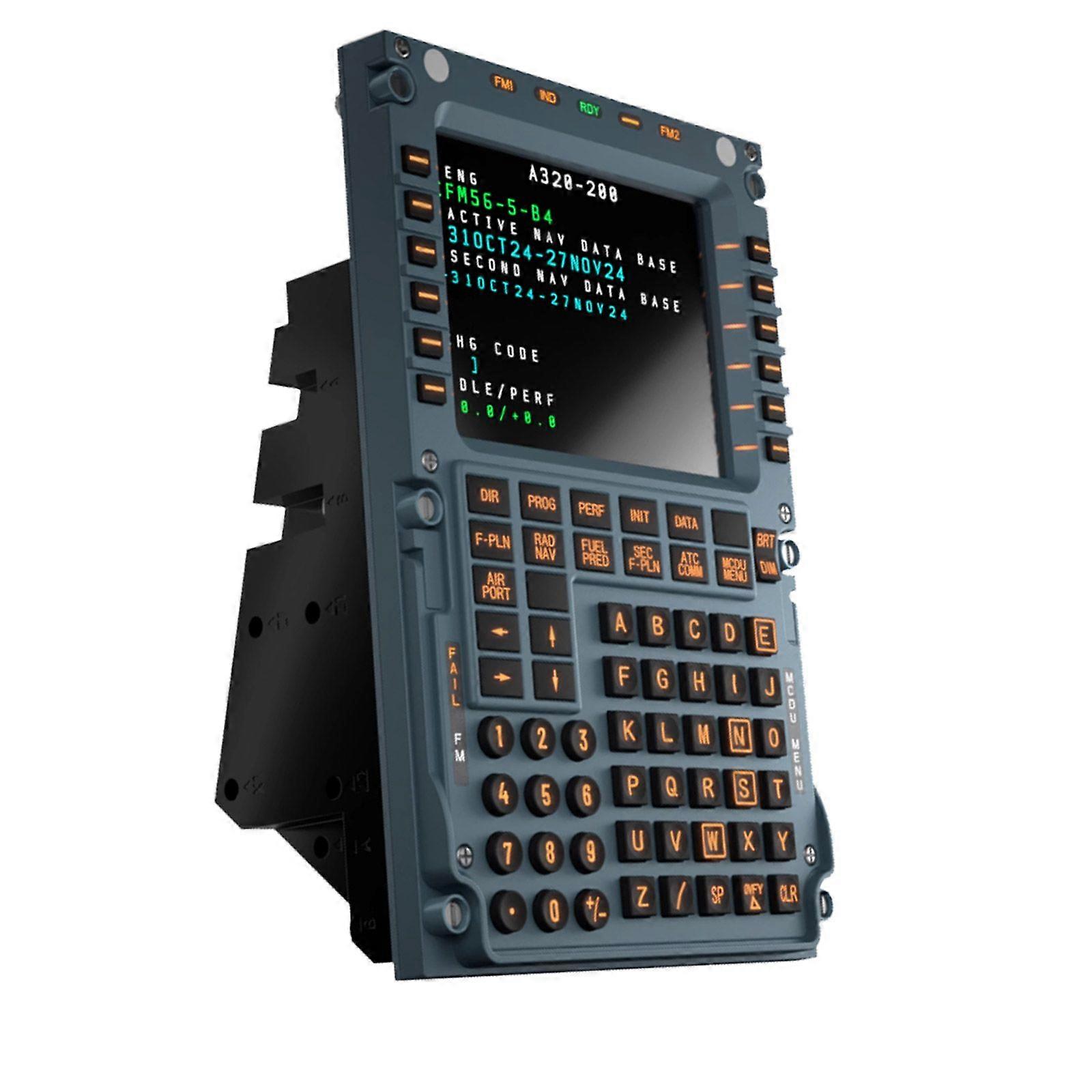 WINWING A3XX MCDU Flight Control Panel Simulator Compatible with X-Plane MSFS
