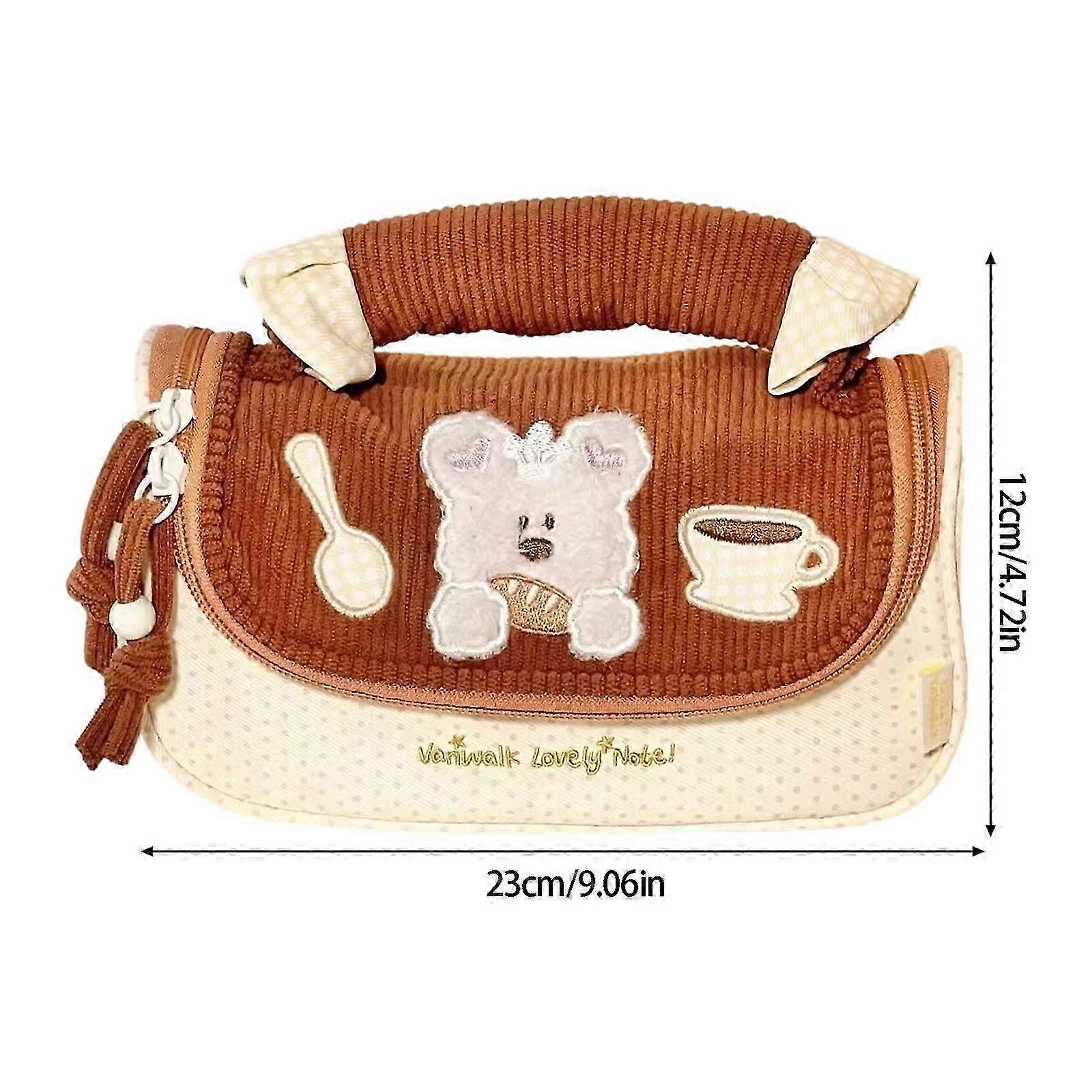 Nylon Pencil Case With Compartments
