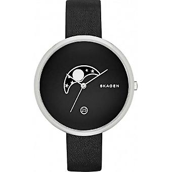 Skagen gitte Quartz Analog Woman Watch with SKW2372 Cowskin Bracelet