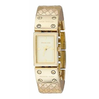 Mkors dress leather reloj para Mujer Analógico de Cuarzo con brazalete de Piel de vaca MK2132