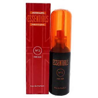 Milton-lloyd Essentials No 2 By Milton-lloyd For Women - 1.7 Oz Edp Spray