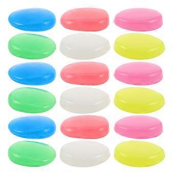 Glowing Rocks Aquarium Decor Stones for Outdoor Garden 30Pcs Glow in Dark