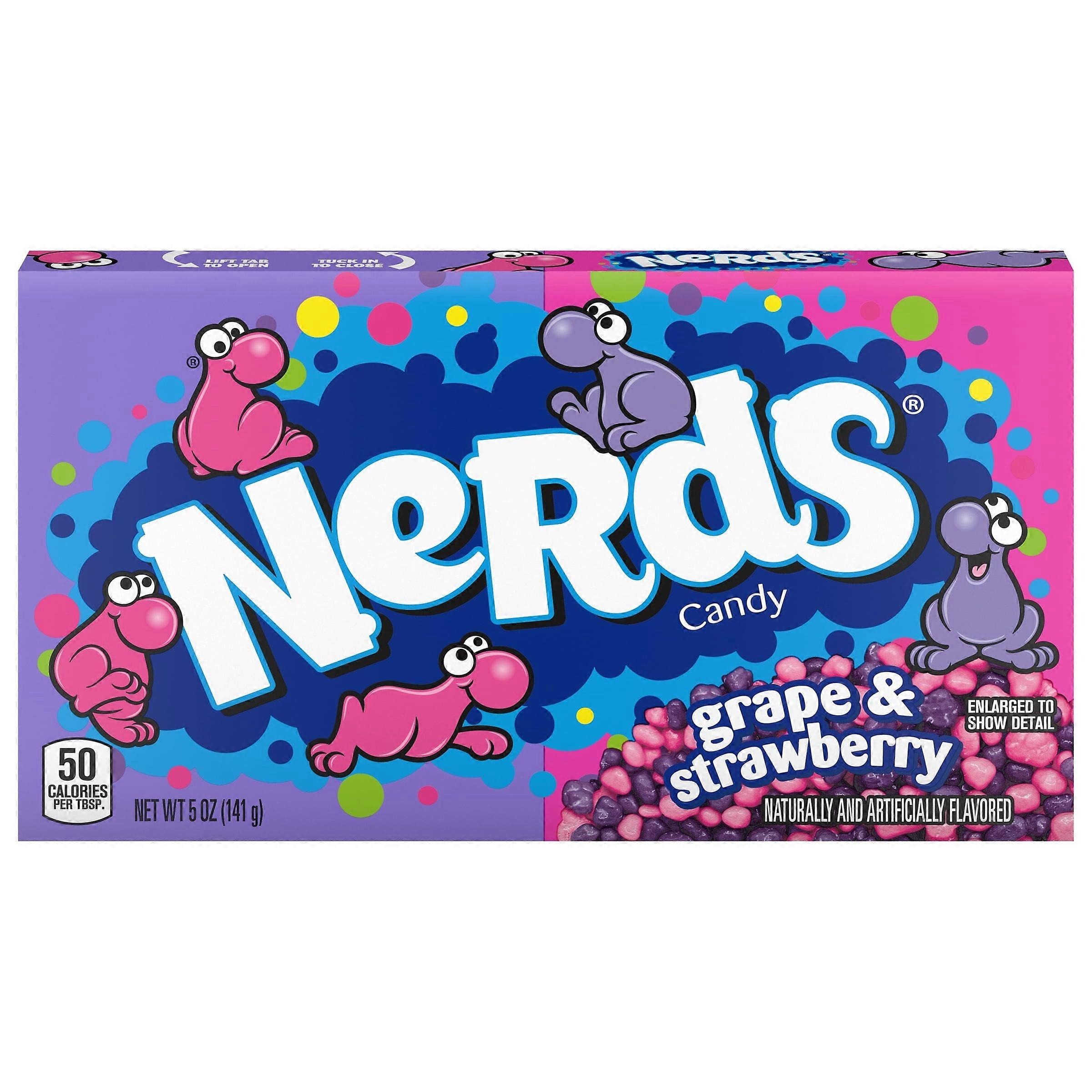 NERDS Grape & Strawberry Candy Theater Box 5 oz