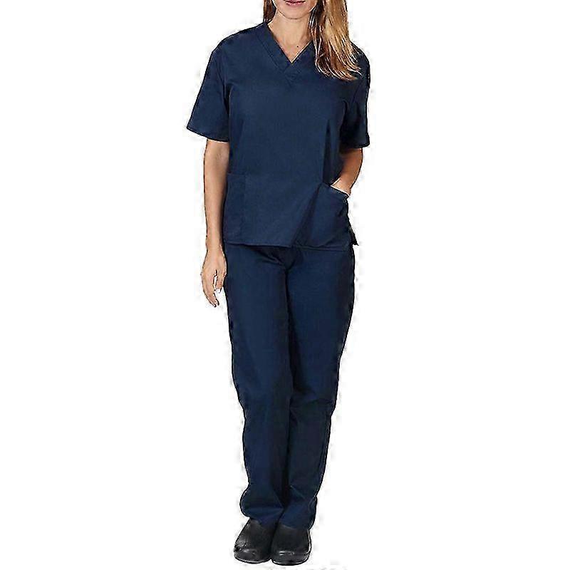 Elastic Waist Medical Scrub Set
