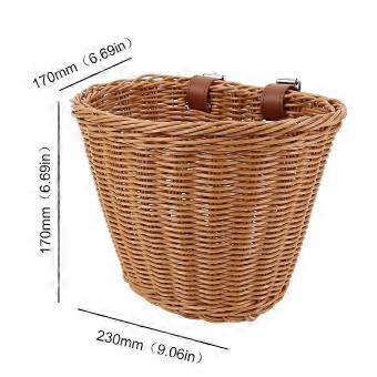 Waterproof Adjustable Handwoven Front Basket
