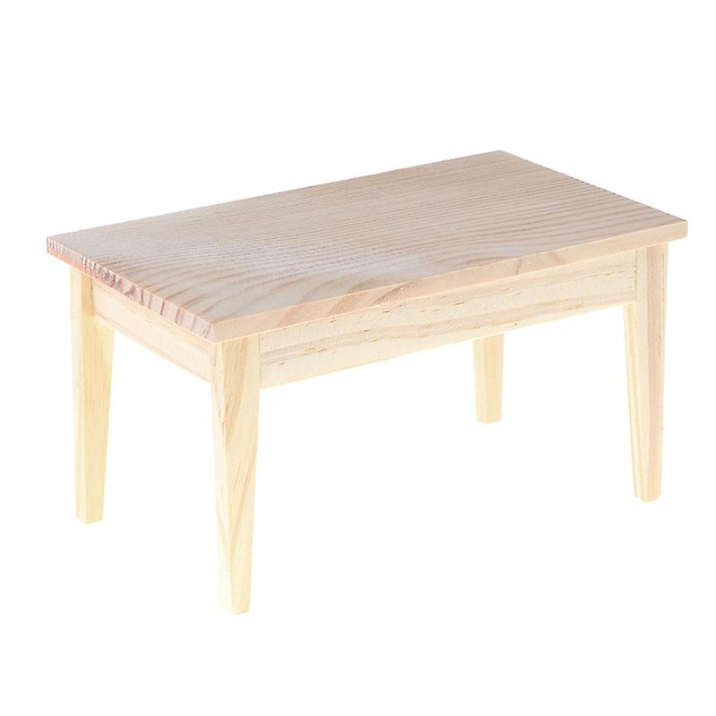 1/12 Mini matbordsmöbler Modellleksaker för dockhusdekoration