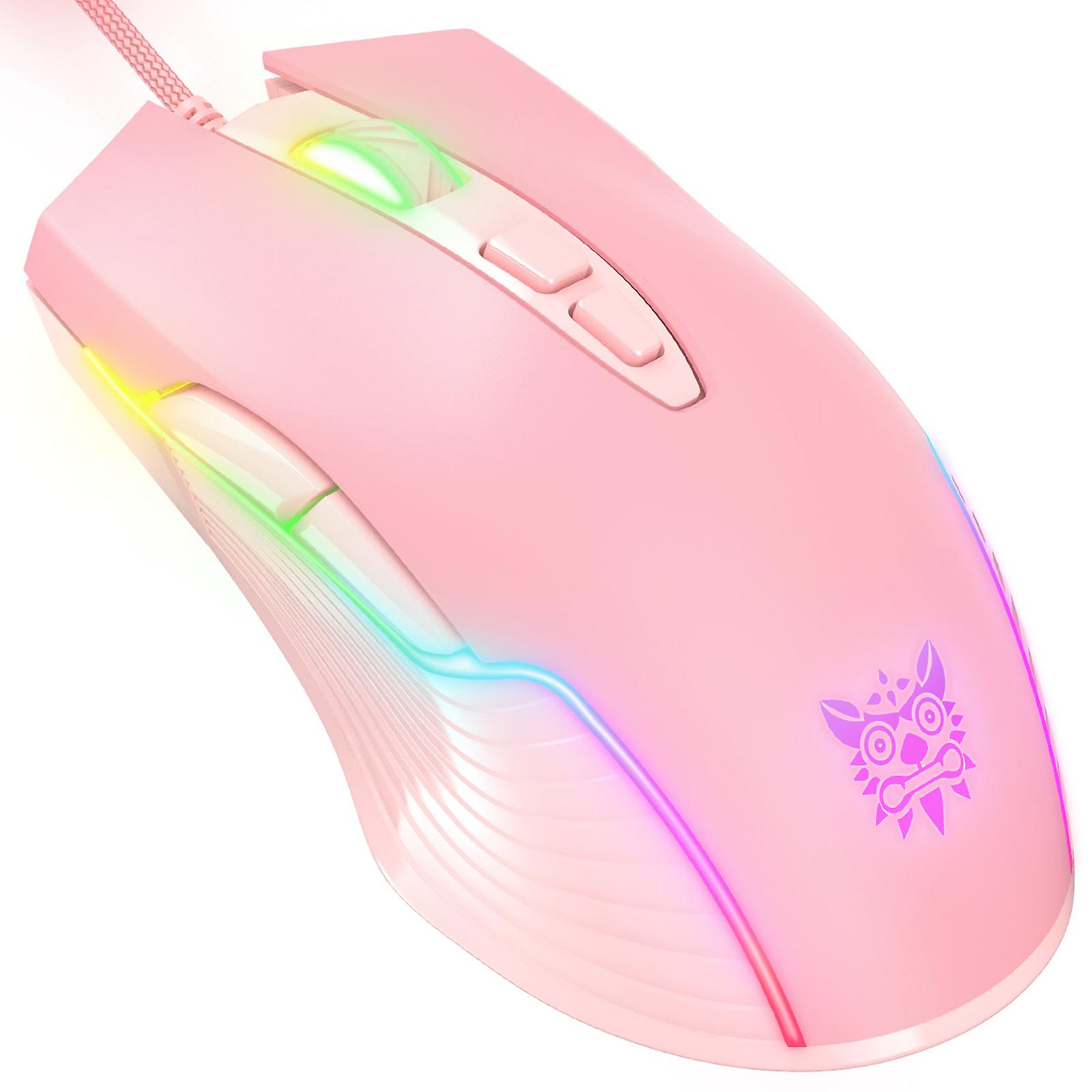 Usb Wired Gaming Mouse Rgb Led Light E-sports Mouse Optical Mouse