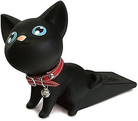 Grocery Cute Cat Door Stopper, Works On All Surfaces, Non Scratching, Strong Grip