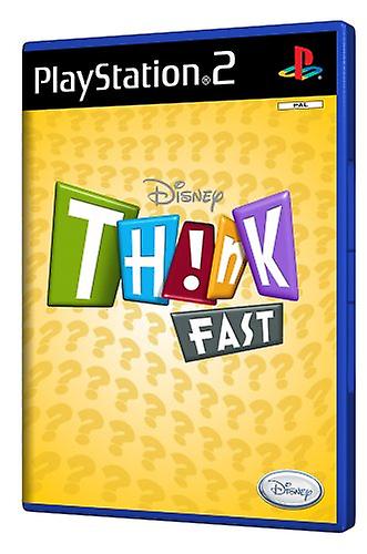 Disney Think Fast (PS2) - PAL - New & Sealed
