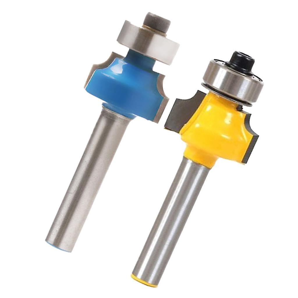 1/4" Shank 1/4" Radius Round Over Router Bit Woodworking Chisel Cutter Tools