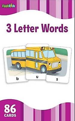 3 Letter Words (Flash Kids Flash Cards)