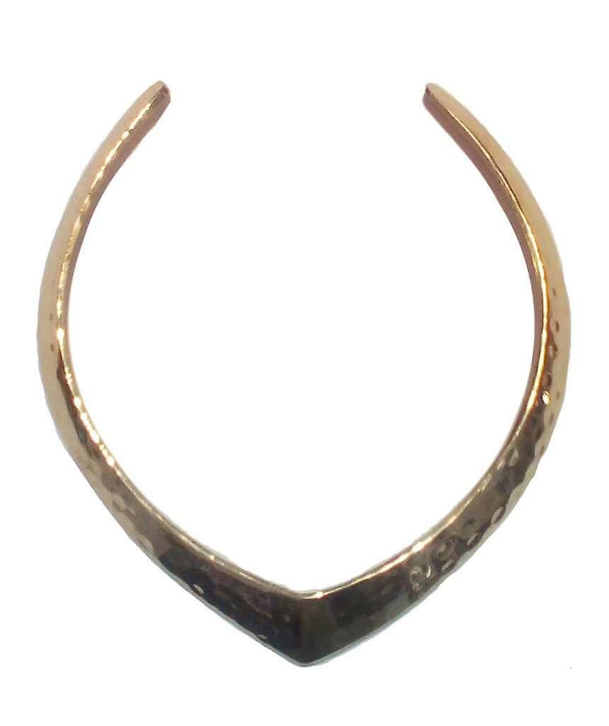 Hammered Thick V Choker 40140