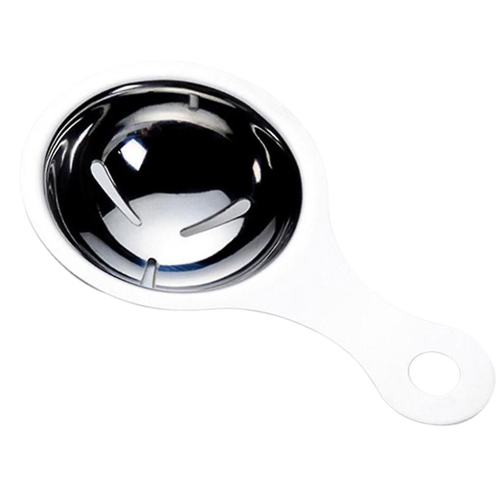 Egg Separator Divider Filter Stainless Steel Baking DIY Kitchen Tool 3 Holes