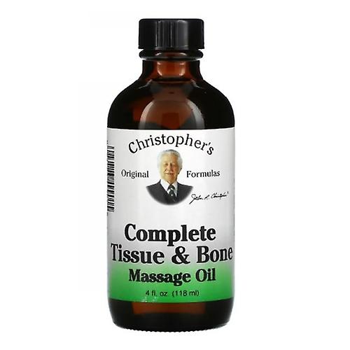 Dr. Christophers Formulas 完整组织和骨骼按摩油，4 盎司（2 包）