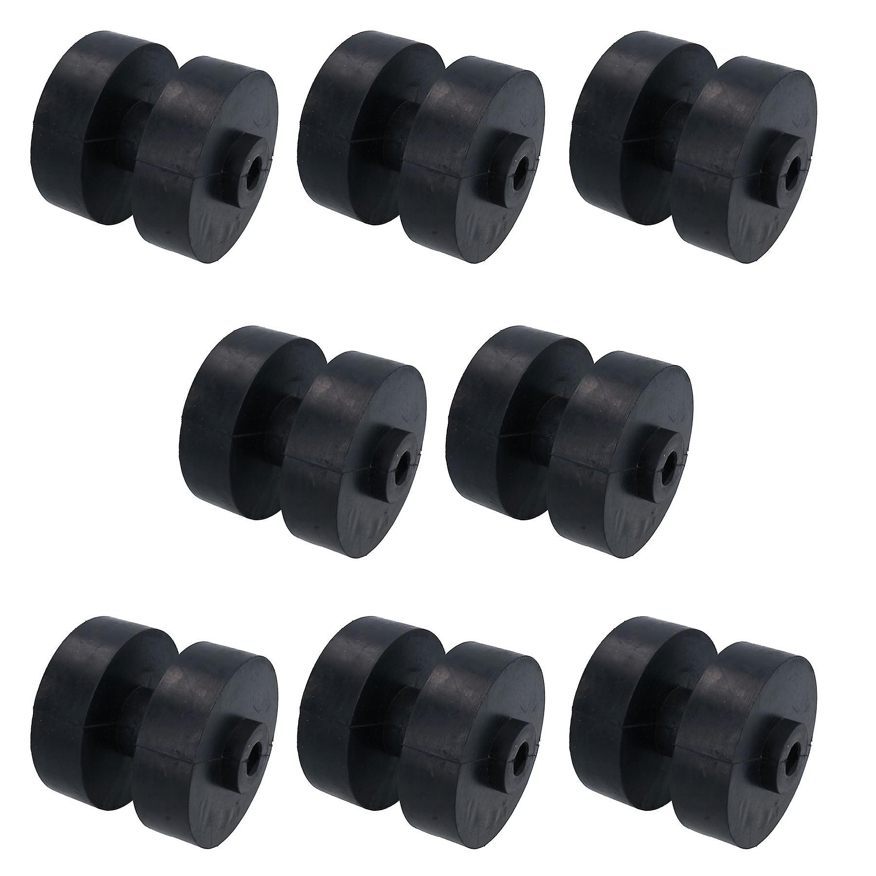 Boat / Jetski / Dinghy Trailer Double Roller Rubber 16mm Bore 8 Pack
