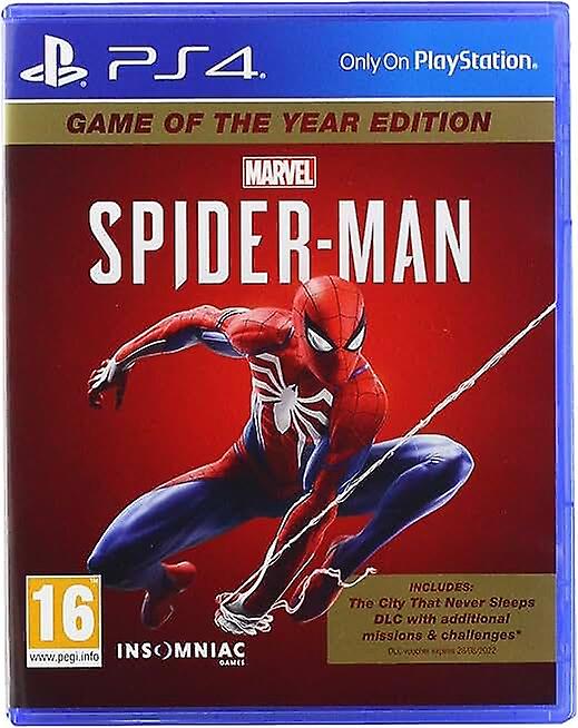 Marvels Spider-Man Game Of The Year Edition (PS4) - New & Sealed