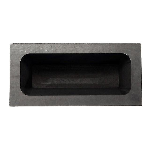 85 Oz Gold Large Graphite Ingot Mold Melting Casting Refining Scrap Bar Crucible