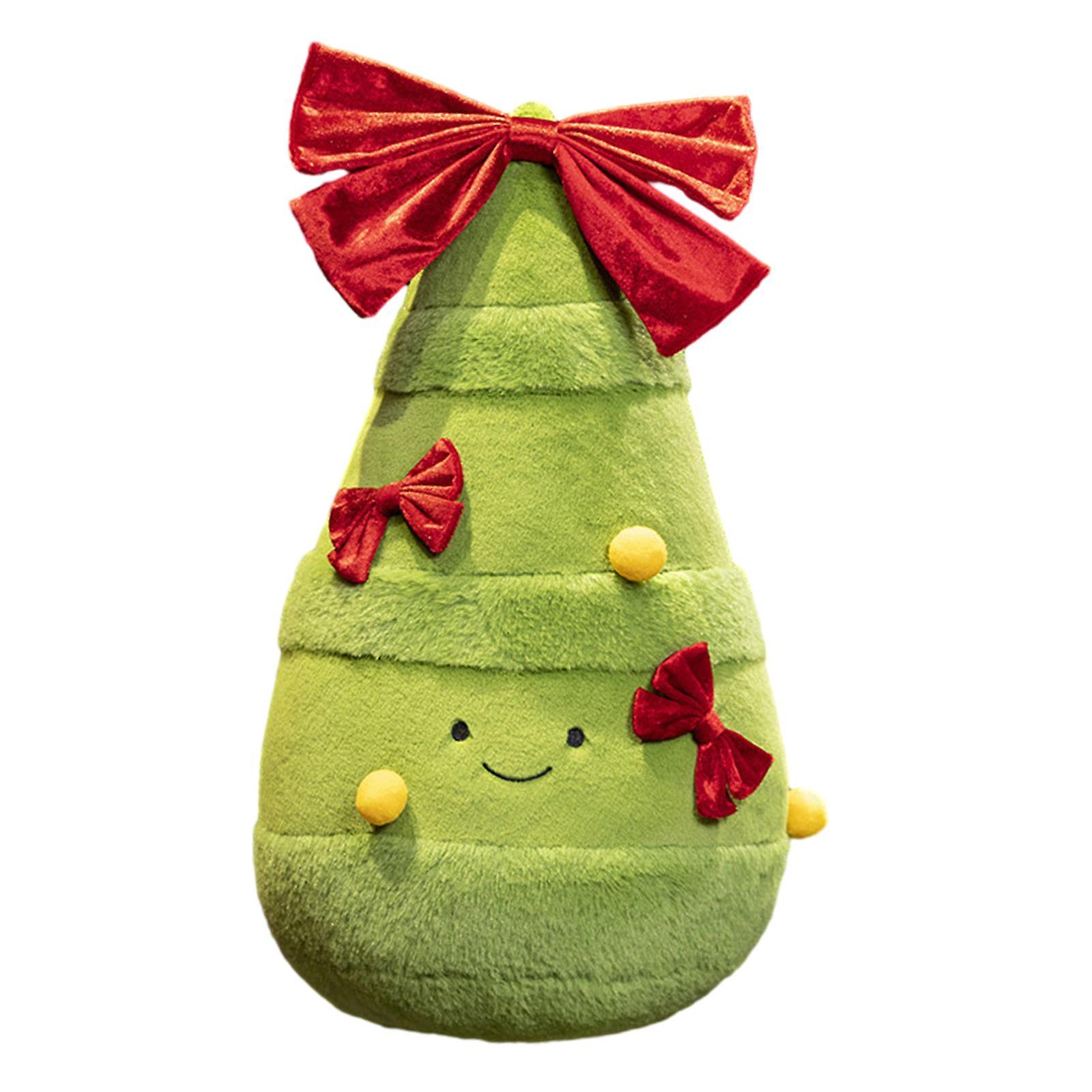 Christmas Plush Toy New Year Present Throw Pillow for Parties Study Tabletop xmas tree