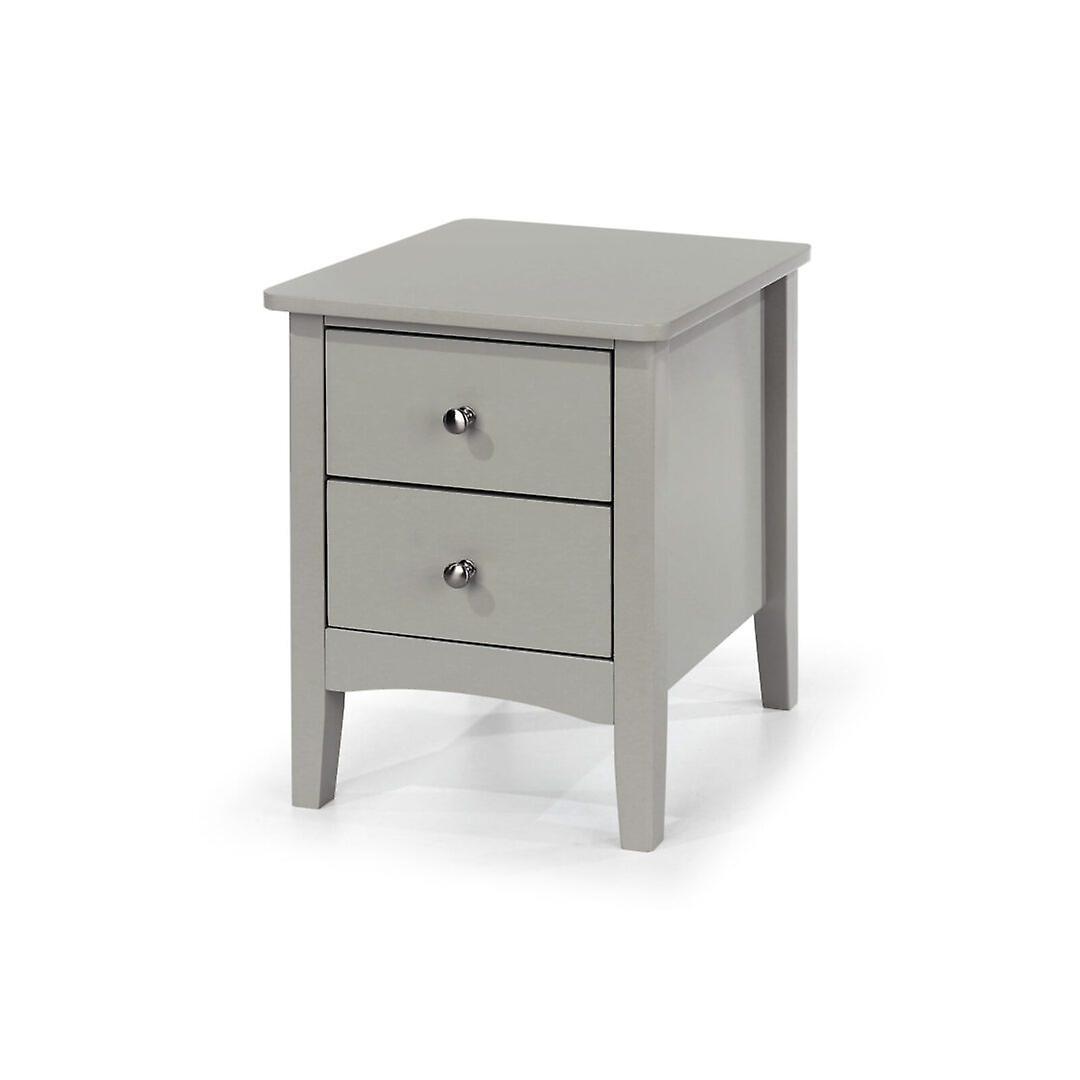 Delbe 2 Petite Drawer Nachttisch - Grau