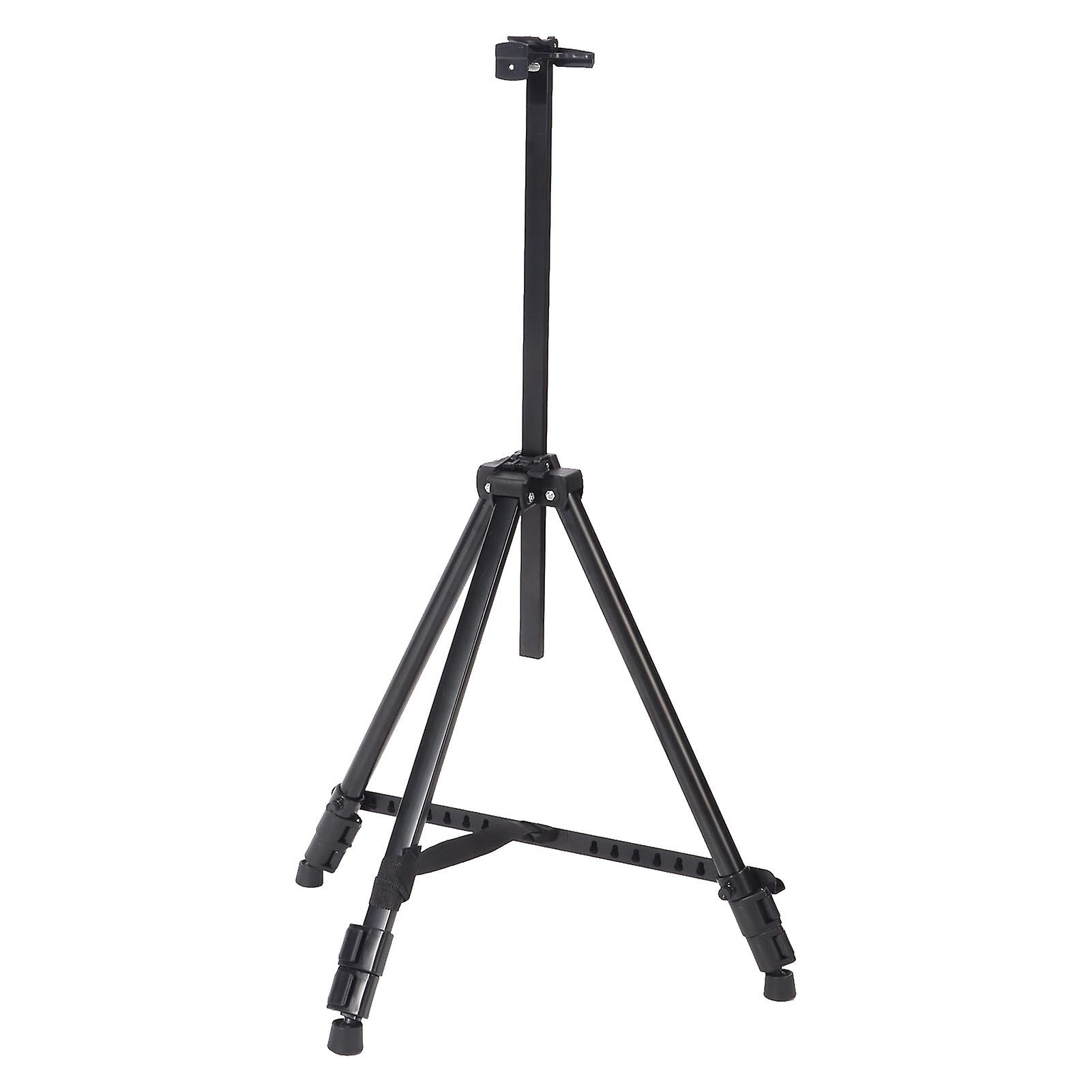 Easel Stand Iron Adjustable Foldable Triangular Structure Stable Art Easel for Table Floor Painting Display
