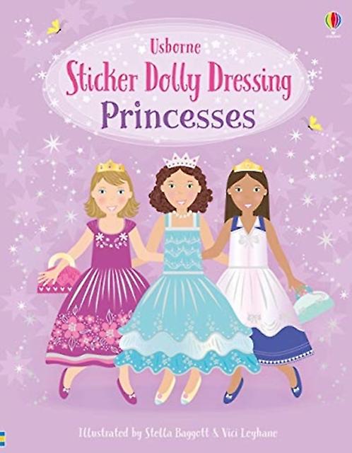 Sticker Dolly Dressing Princesses by Fiona Watt Paperback