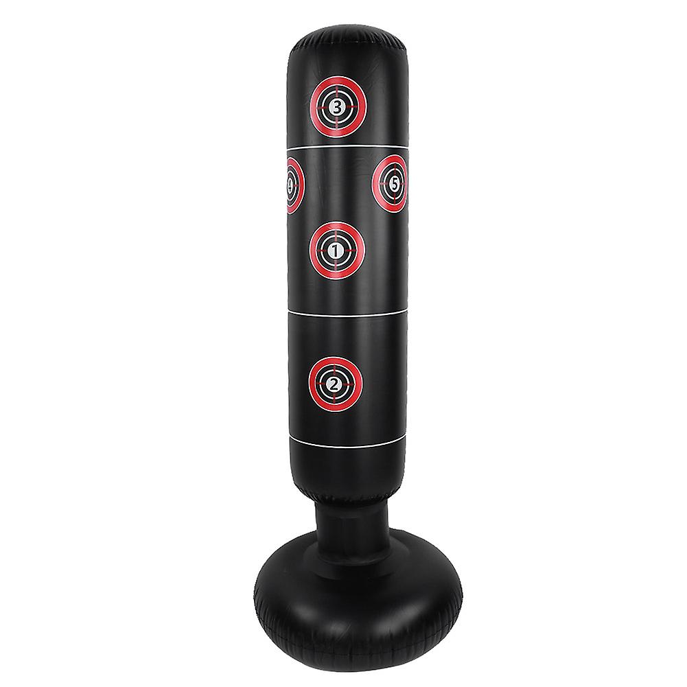 Inflatable Boxing Column for Adults and Children, Soft and Foldable Sandbags, 155 cm