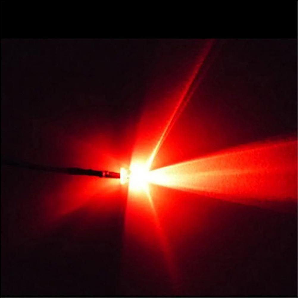 10pcs 20cm 3mm/5mm Led Lamp Cable Bulb Pre-wired Dc Emitting Diode Light