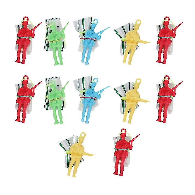 12pcs Parachute Toy