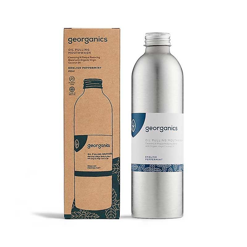 Oil Pulling Natural Mouthwash - English Peppermint