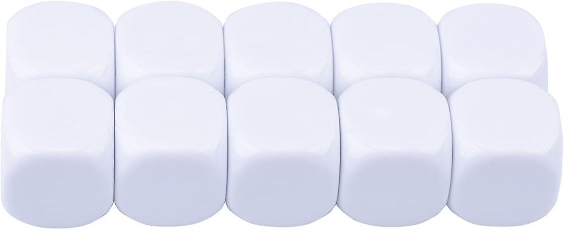 22MM Rounded Blank Six Sided Dice Teaching created Sesources Game
