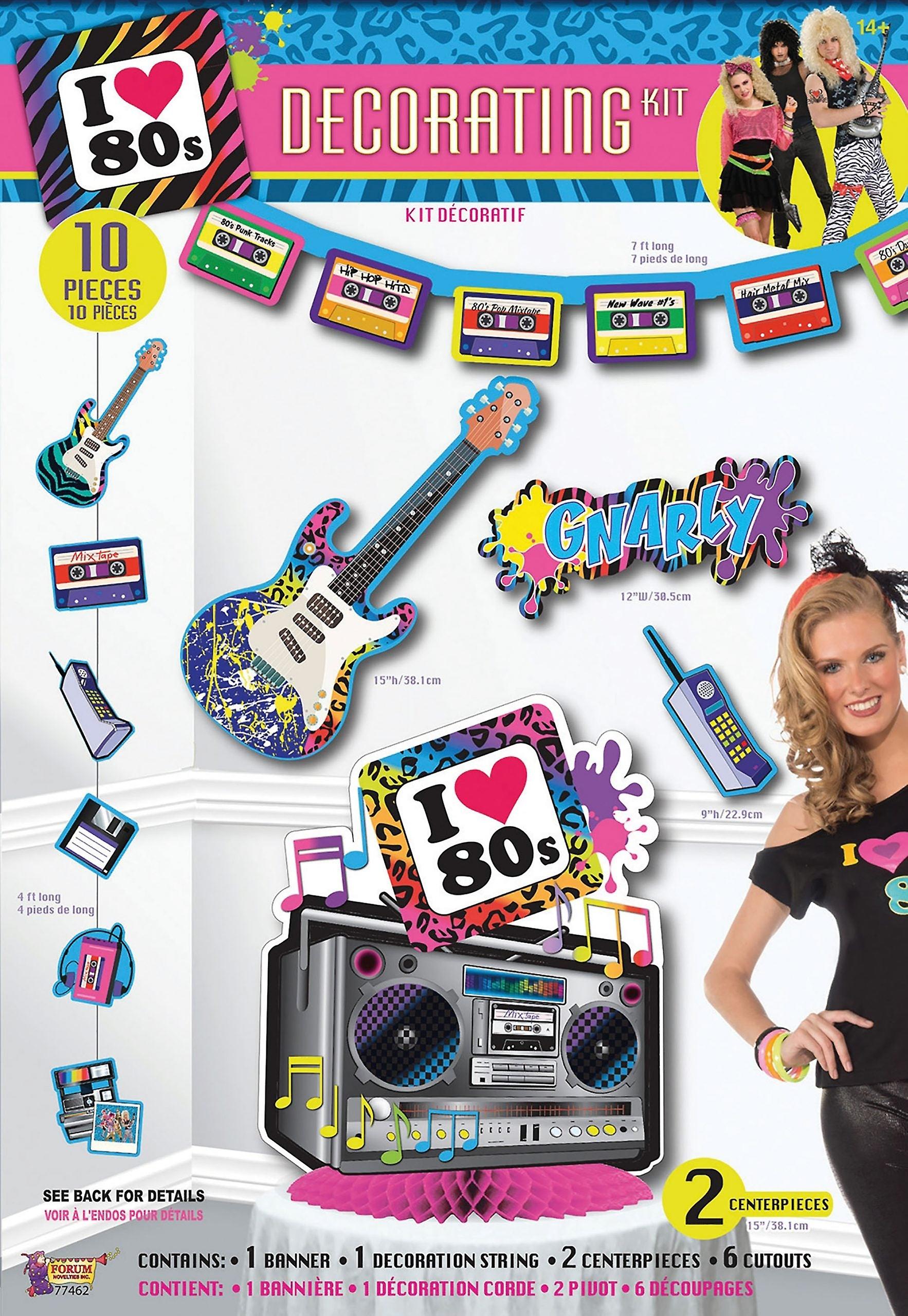 80S Party Decorating Kit Goods X77462