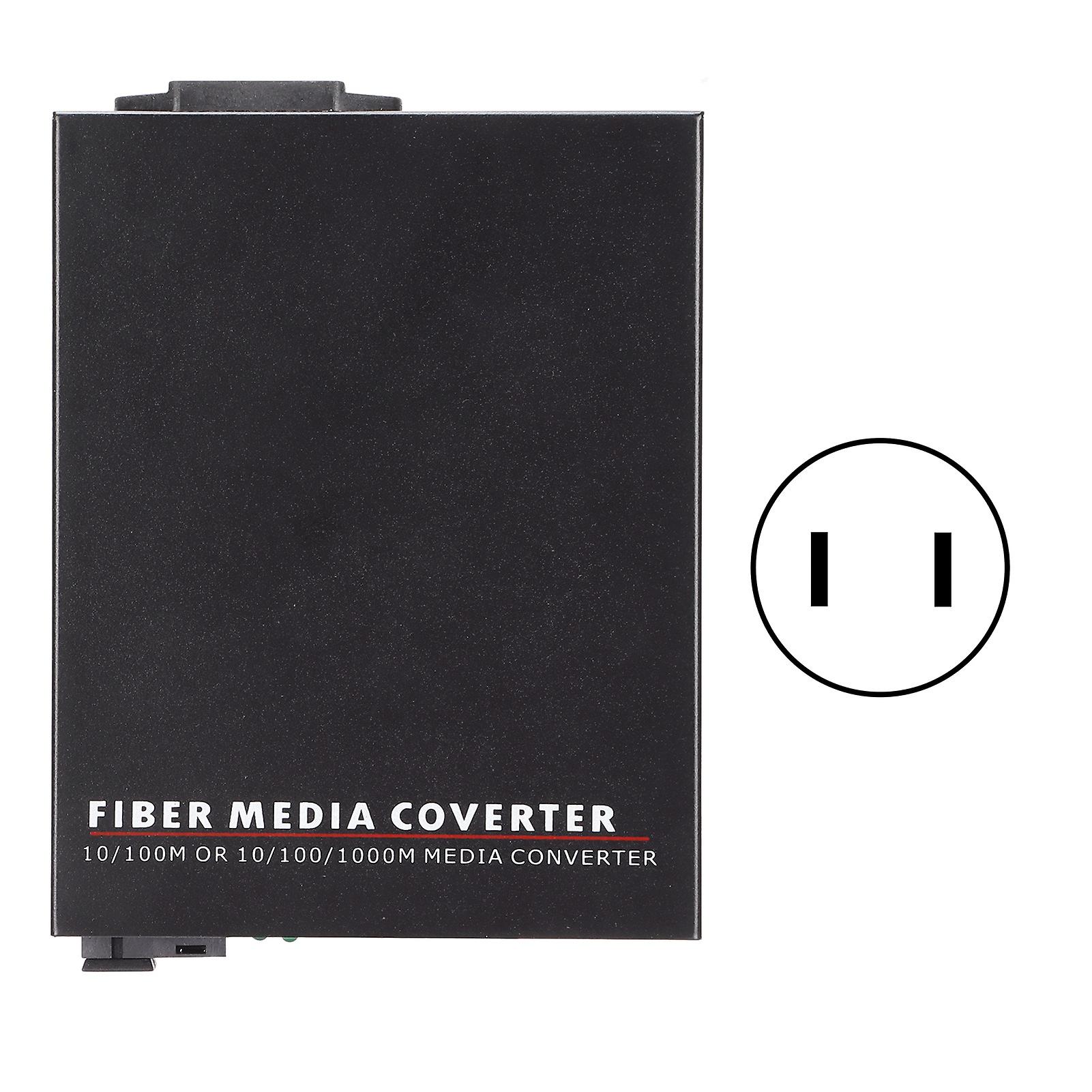 Fiber Optic Router TBCMC3612NS20A Single Mode Single Fiber 20km/SC/1310nm Gigabit Fiber Transceiver with Plug 100250V(US Plug )