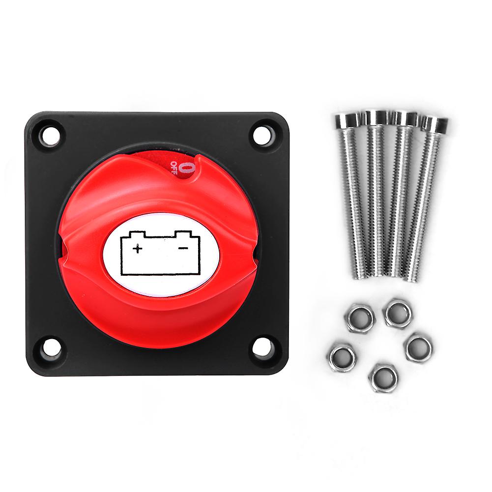 High Current Battery Power Off Switch Battery Power Supply Protection Knob Switch for Yacht Car RVs