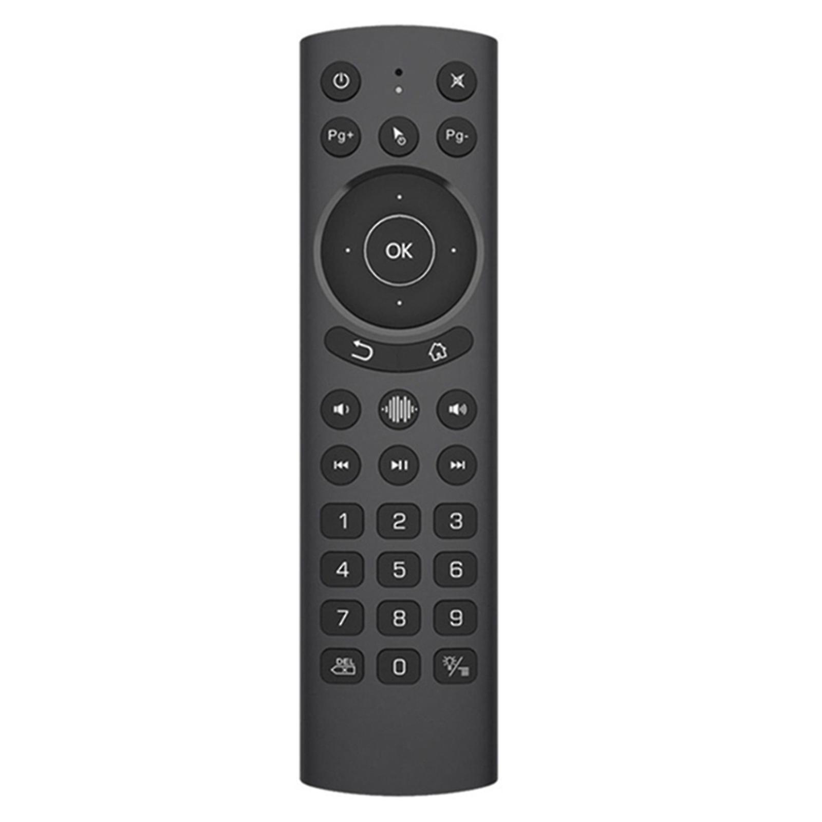 Voice Remote Air Mouse Remote, 2.4G RF Wireless Remote Control for Android Box
