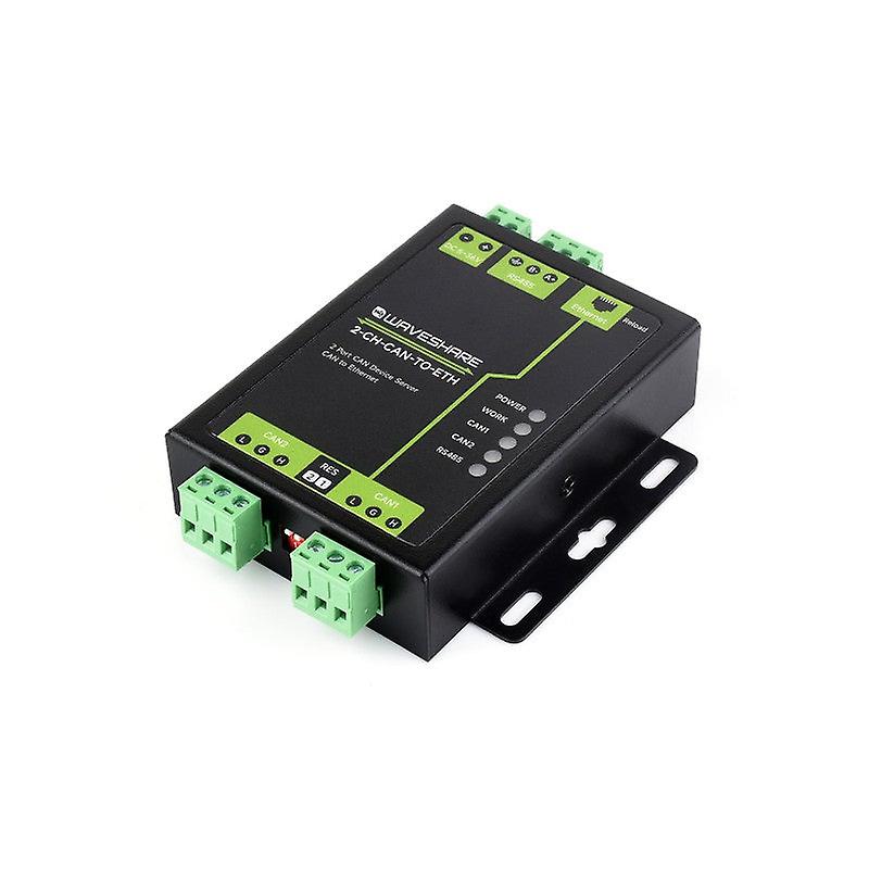 Industrial Grade Server, 2-ch Rs485 + Ethernet Port, Supports Repeater / Can To Rs485, Dual Socke