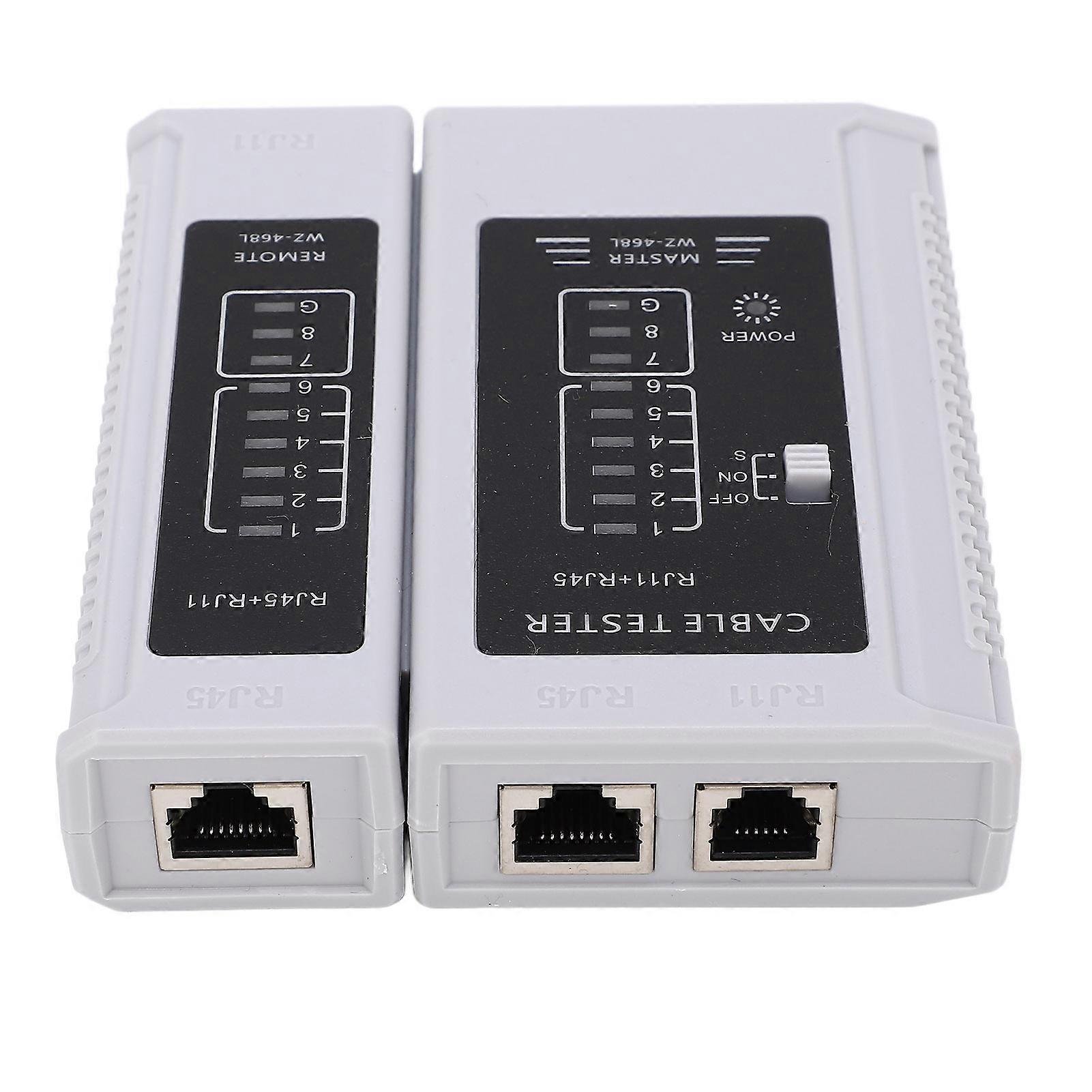 Network Tool Kit 9 in 1 Portable Network Cable Combination Tool with Storage Bag for RJ45 RJ11 RJ12 Connector 