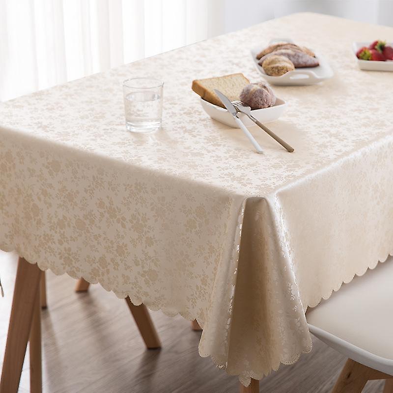 Waterproof Tablecloth Oil-proof Household Dining Table Suitable Cloth Rectangular Dining Table