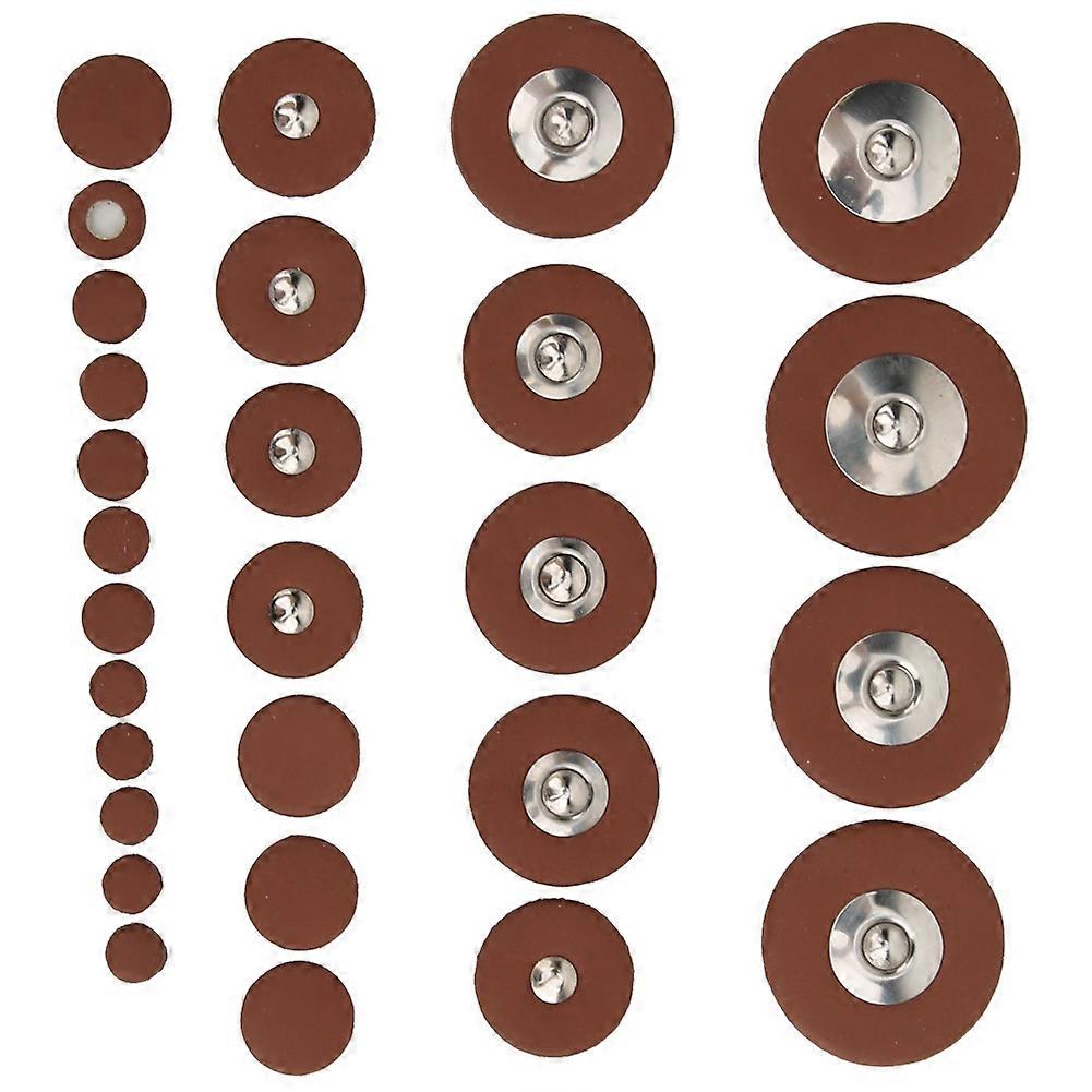 28pcs Multi Taille Sax Cuir Pads Ensemble de remplacement pour saxophone soprano