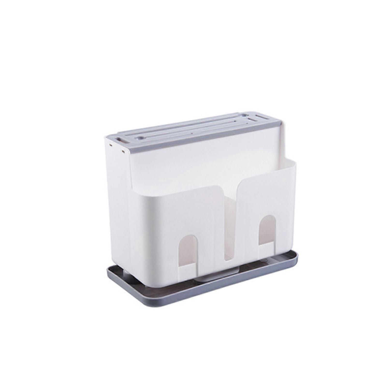Knife Holder Sufficient Storage Space Detachable Washable Compartment Design PP Material Knife Block for Kitchen_-st1_-st1
