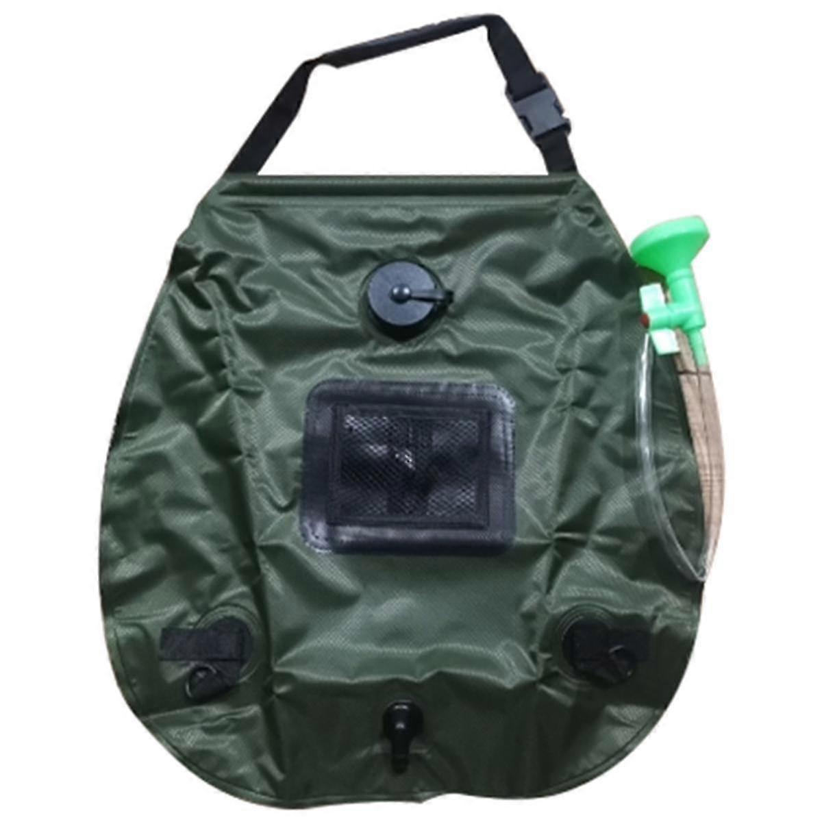 حزمة دش محمولة تعمل بالطاقة الشمسية ، حزمة دش التخييم الساخنة بالطاقة الشمسية مع دش ، مدمجة ، للتخييم