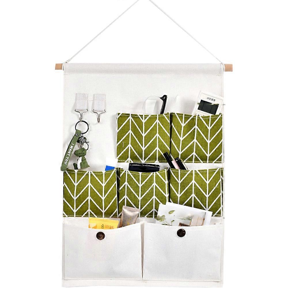 Wall-hangable storage bag for dormitory student fabric