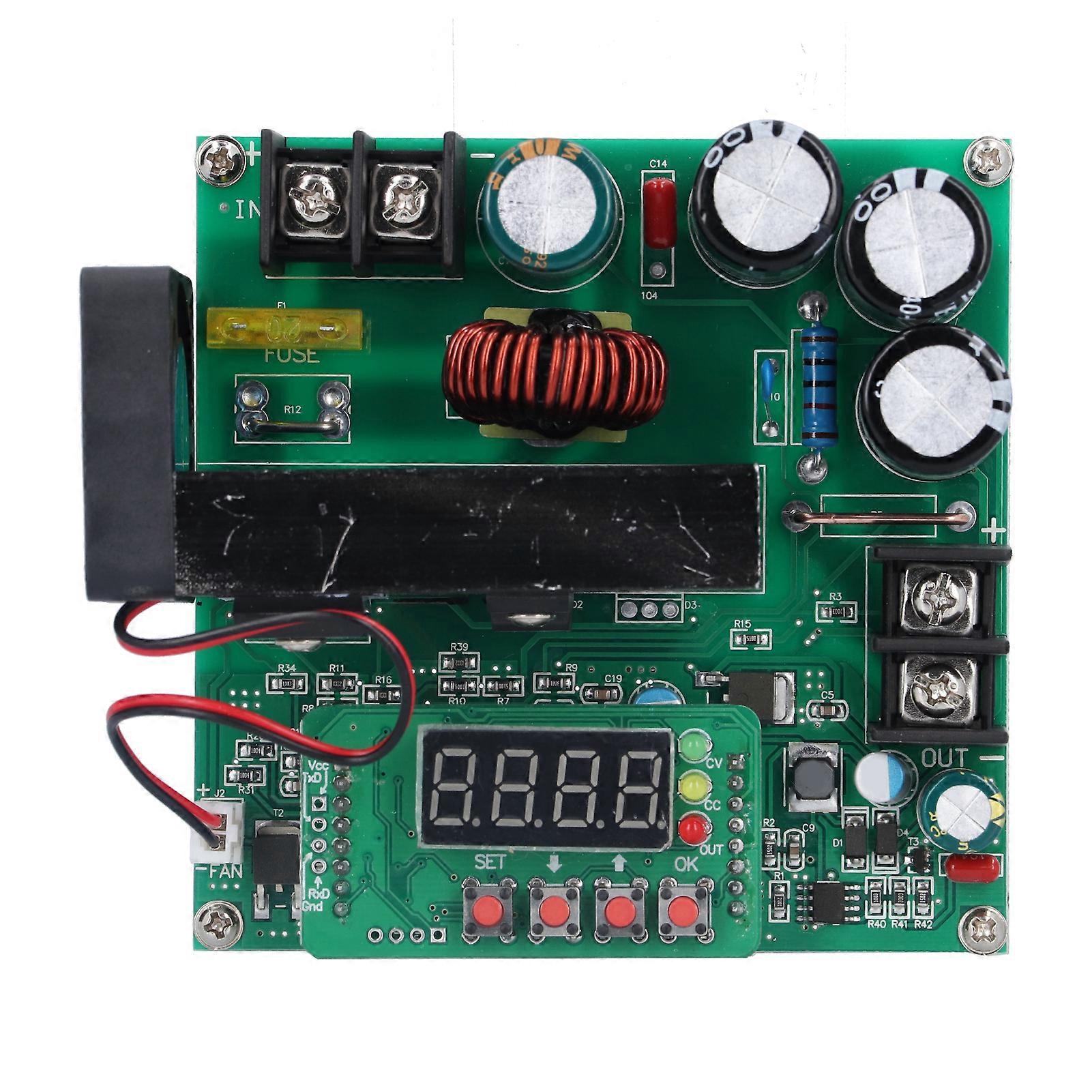 Boost Module Digital Display Control Adjustable Voltage Regulator Converter BST?900W YEMAA