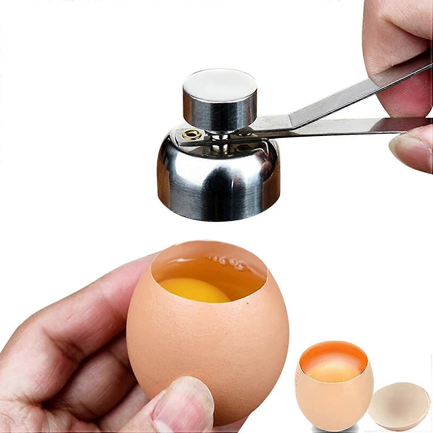 Stainless Steel Egg Beater Tool - Topper Eggshell Cutter